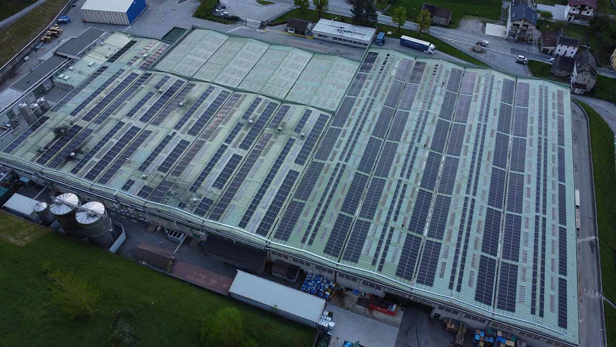 Progetto fotovoltaico per Terme di Crodo